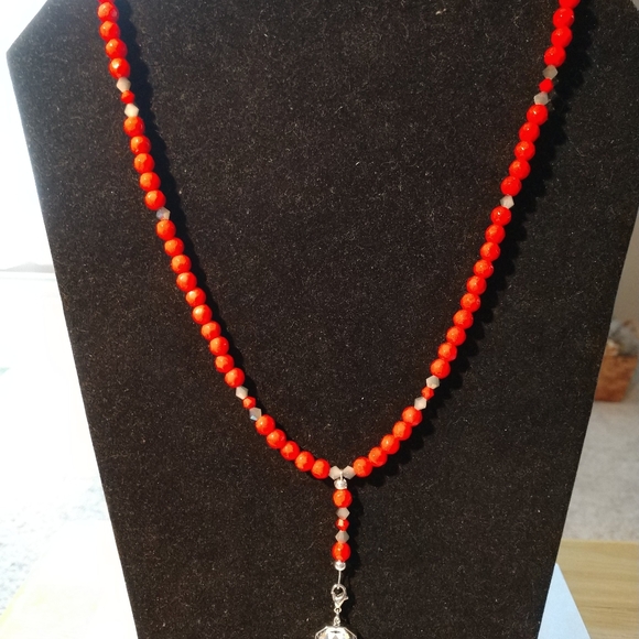 😀 NECKLACE HANDMADE 24" Women's - Picture 2 of 5